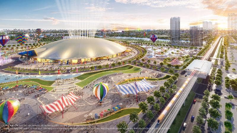 Lợi thế tiệm cận Trung tâm Hội chợ Triển lãm Quốc gia The Grand Expo