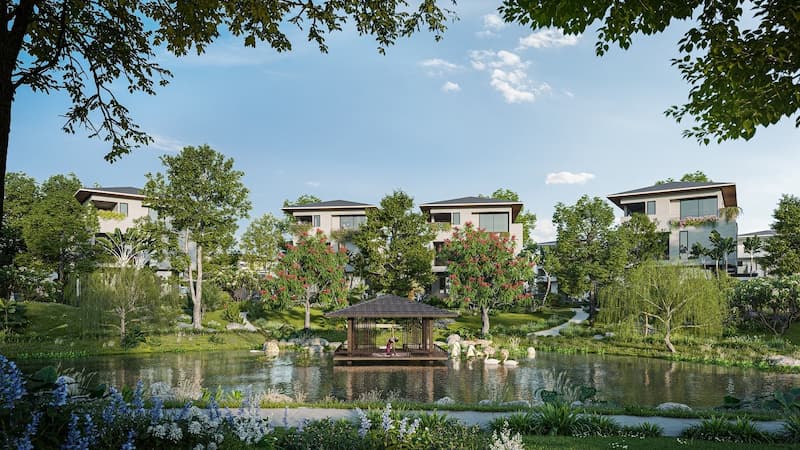 Sống xanh tại Alluvia City Xuân Cầu